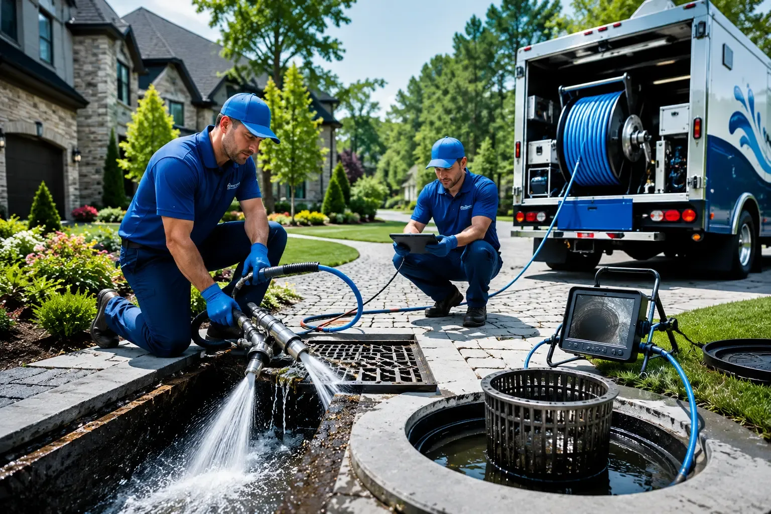 Local outdoor drain cleaning professionals in Cable, WI