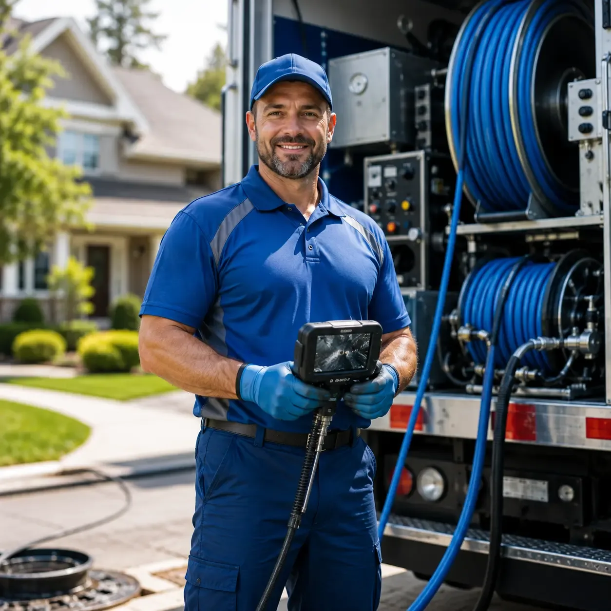 Local outdoor drain cleaning specialists in Cable, WI